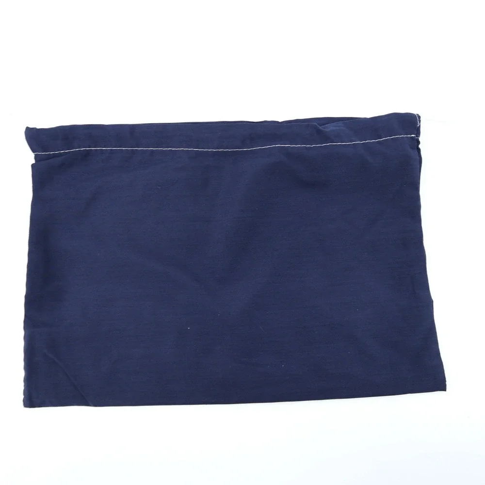 Vineyard Vines Set of 5‎ Navy Blue Drawstring Pouches Bags Storage Travel